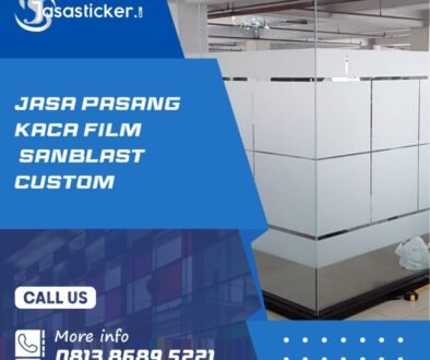 Jasa Sticker Sandblast
