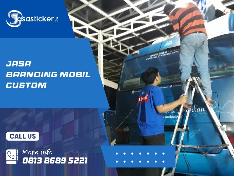 Jasa Branding Stiker Mobil Jakarta